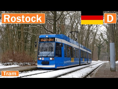 🇩🇪 ROSTOCK TRAMS 2023 | Straßenbahn Rostock【4K】