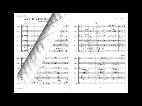 A Walk in the Black Forest - arr: Sunde. Flex 5 ShowBlow, Grade 3