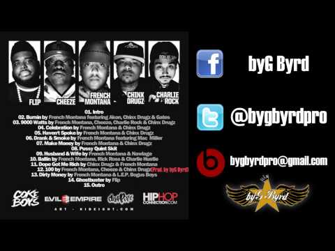 100 - French Montana, Chinx Drugz, Cheeze [OFFICIAL INSTRUMENTAL] (Prod. by byG Byrd)