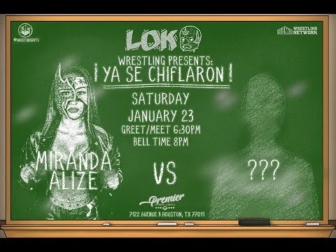 Miranda Alize vs Nathan Bradley "intergender match" Loko Wrestling