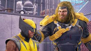 Wolverine Having Fun With Sabretooth Scene - Marvel's Wolverine