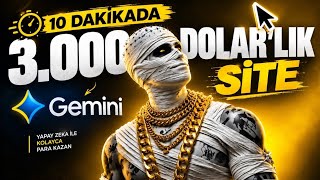 Ücretsiz Yapay Zekâlarla 10 Dakikada 3.000$’lık Web Sitesi Yaptım! | 0