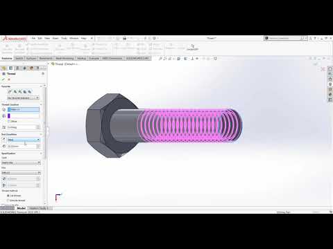 Come fare filettature con SOLIDWORKS