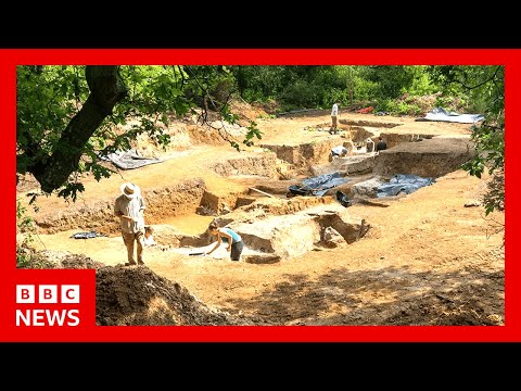 Video | Humans made fire 350,000 years earlier than previously thought | BBC News