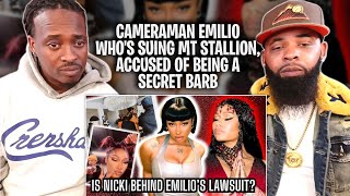 Cameraman Emilio Garcia who's suing Meg Thee Stallion, accused of being a secret Barb #breakdown