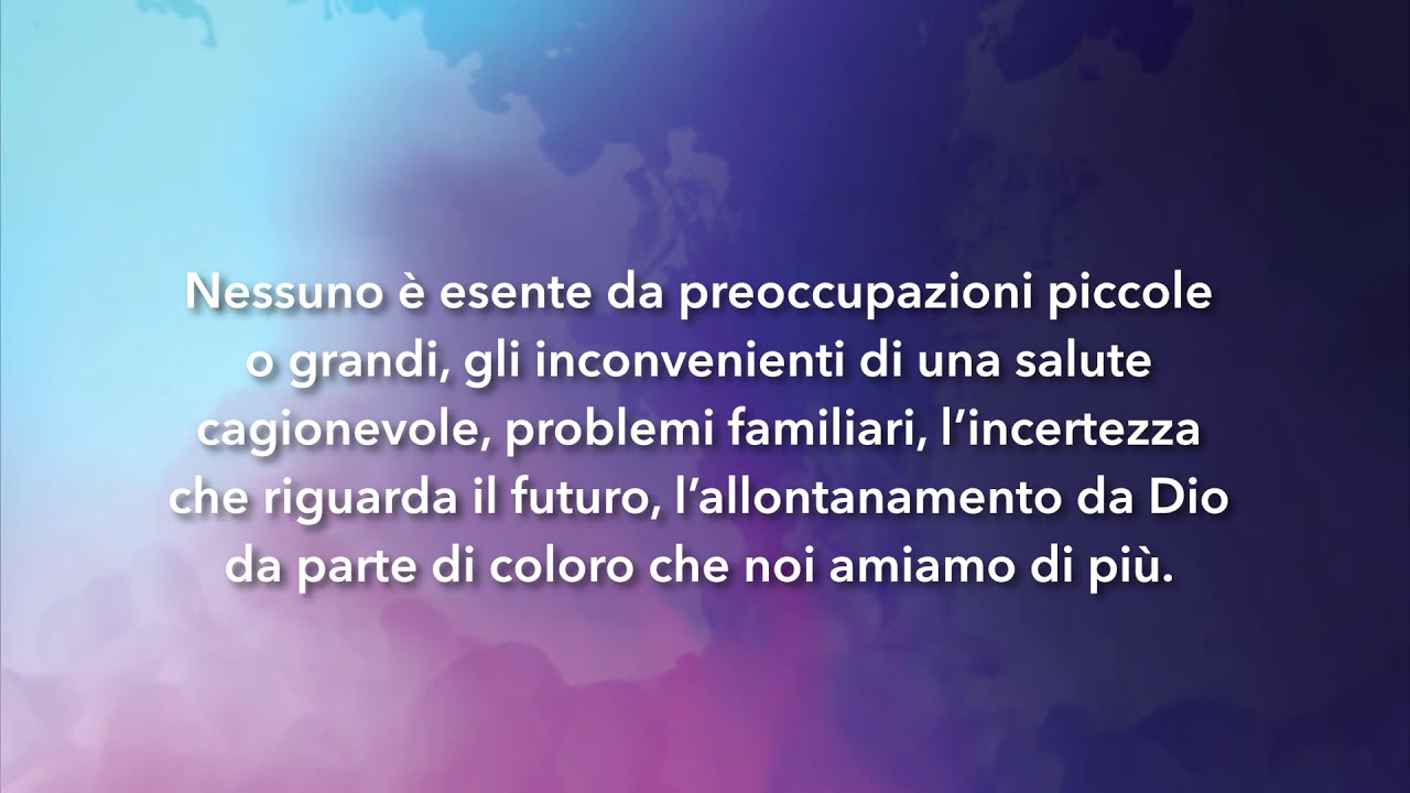 Meditazione Calendario "Parole di Vita" del 25 Settembre 2019