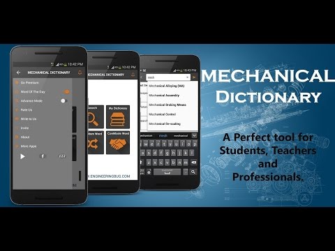 Mechanical dictionary Video