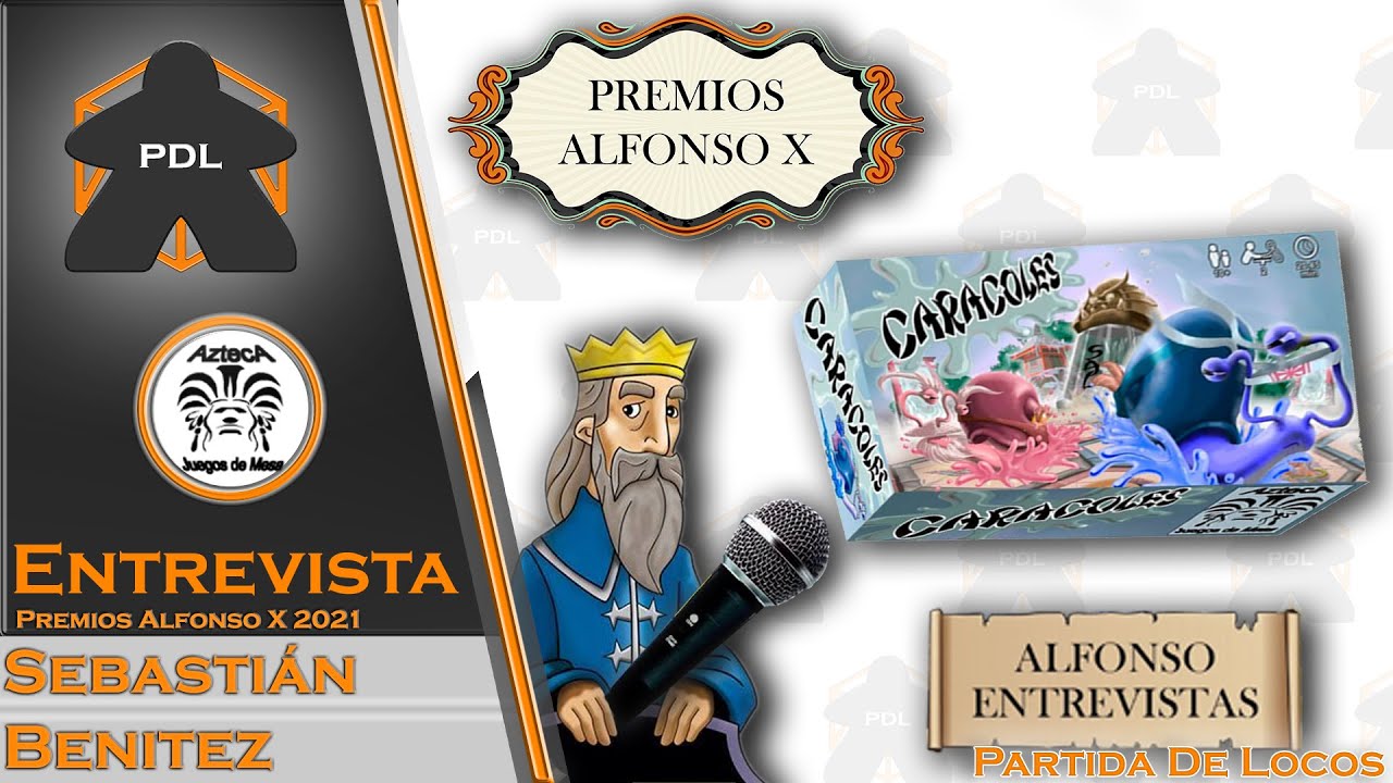 Entrevista Premios Alfonso X | Sebastián Benitez | Caracoles | Partida de Locos |