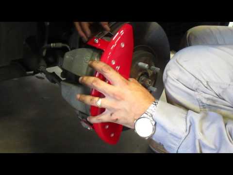 2017 Jaguar F-Pace MGP Front Caliper Cover Installation