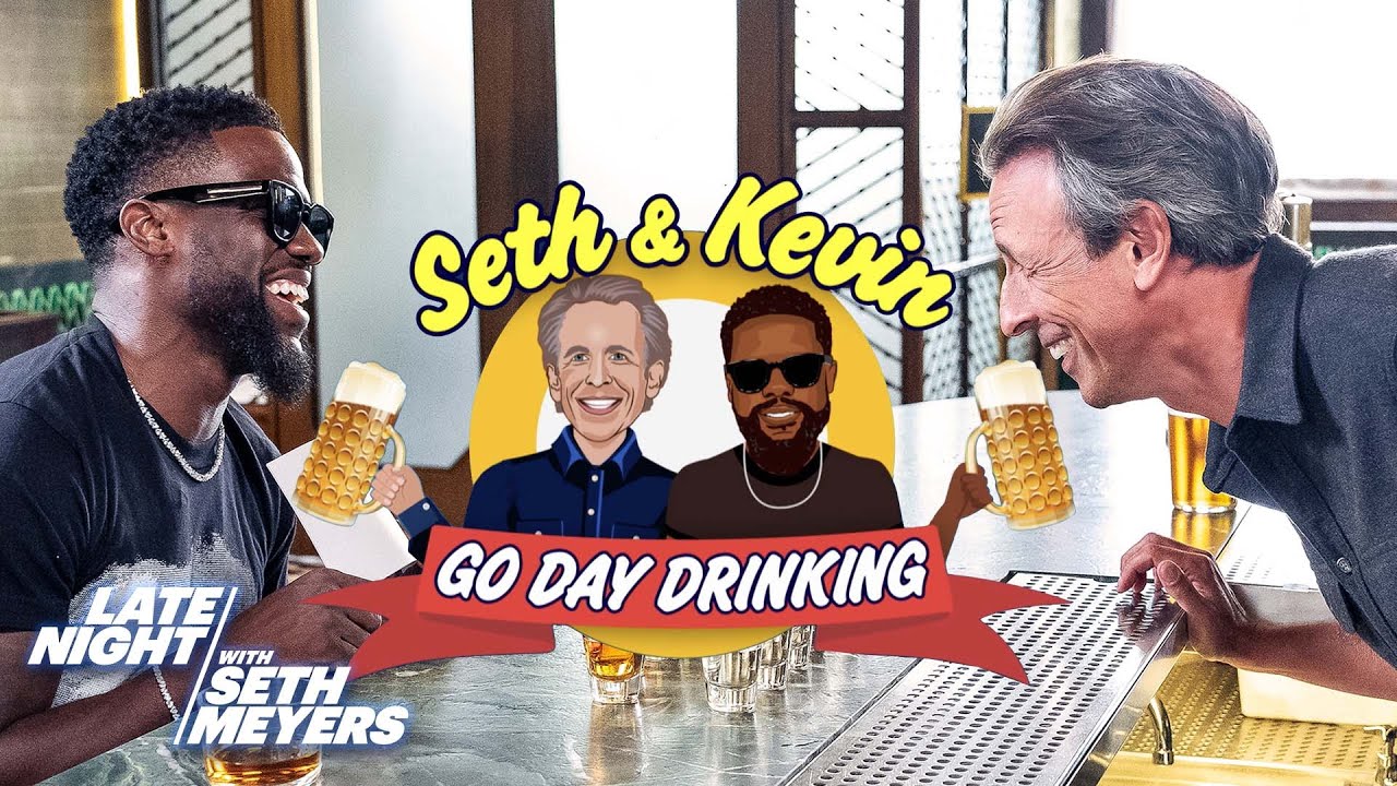 Seth and Kevin Hart Go Day Drinking