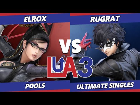 LEVELUP Arena 3 - Elrox (Bayonetta) Vs. Rugrat (Joker) SSBU Ultimate Tournament