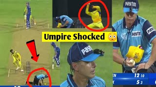 Umpire Shocked To See Ravindra Jadeja Fielding In Mi Vs CSK Ipl Match Today | ipl 2023 csk vs mi