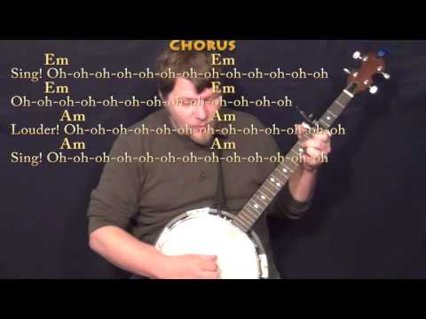 Sing (Ed Sheeran) Banjo Cover Lesson with Chords/Lyrics