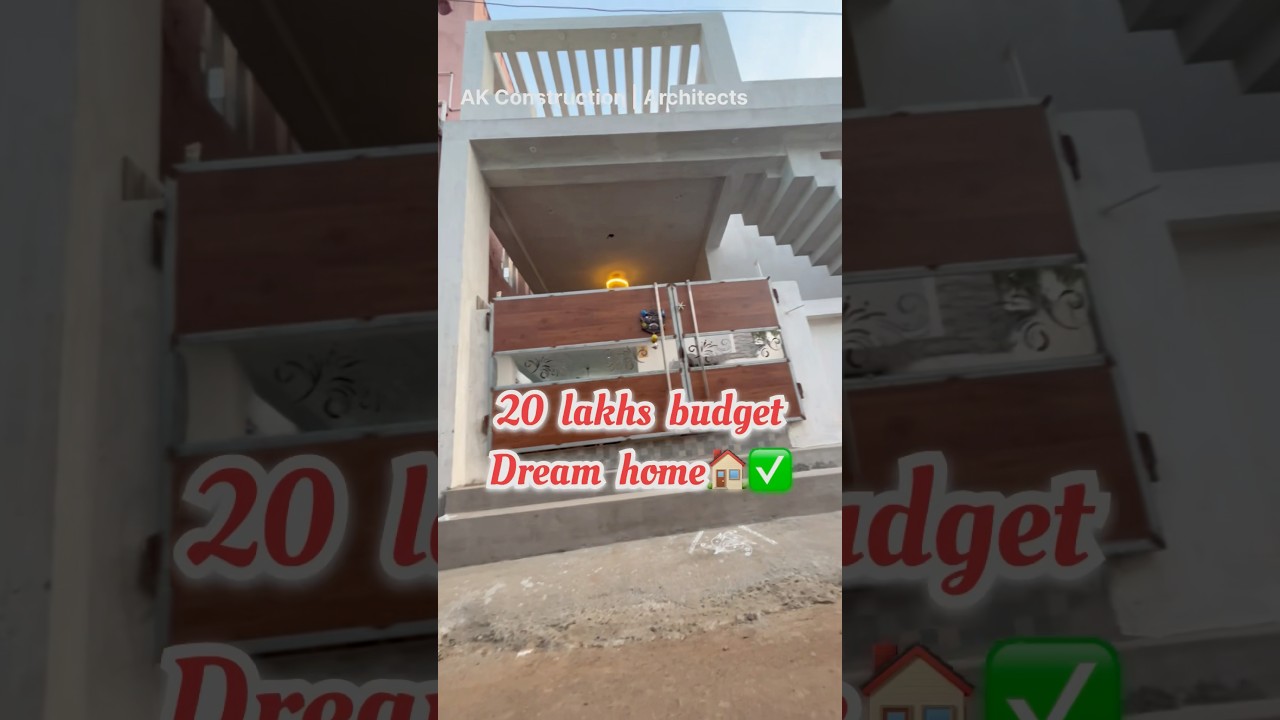 Dream Home @ 20 Lakhs