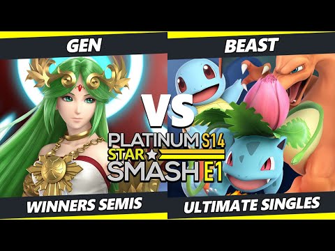 PSS S14:E1 Winners Semis - Gen (Palutena) Vs. Beast (Pokemon Trainer) SSBU Ultimate Tournament