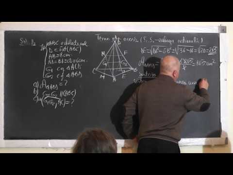 3/3 Lectia 1462 Teste de evaluarea nationala: Ecuatii Procente Modul Geometrie Plana Spatiu Clasa 8