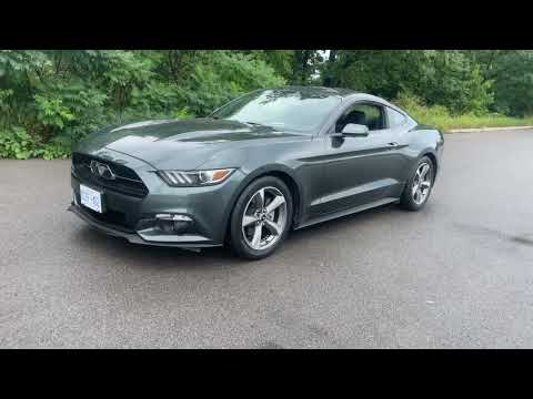 42K km 2015 Ford Mustang 50th Anniversary Fastback 6-Speed Manual with Warranty