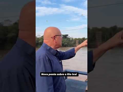 Nova ponte sobre o Rio Ivaí