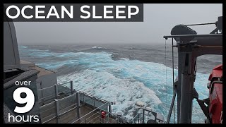 Deep Ocean Sleep | Nor’Easter Ocean Motion | Real Cruise Ship Sounds (No Music) | 8 Hours