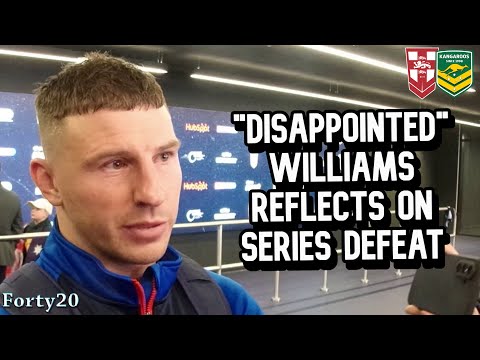 "Disappointed" England captain George Williams on Ashes defeat - Forty20 TV