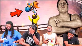 This Is What Happens When The WWE Meets Gang Beasts!