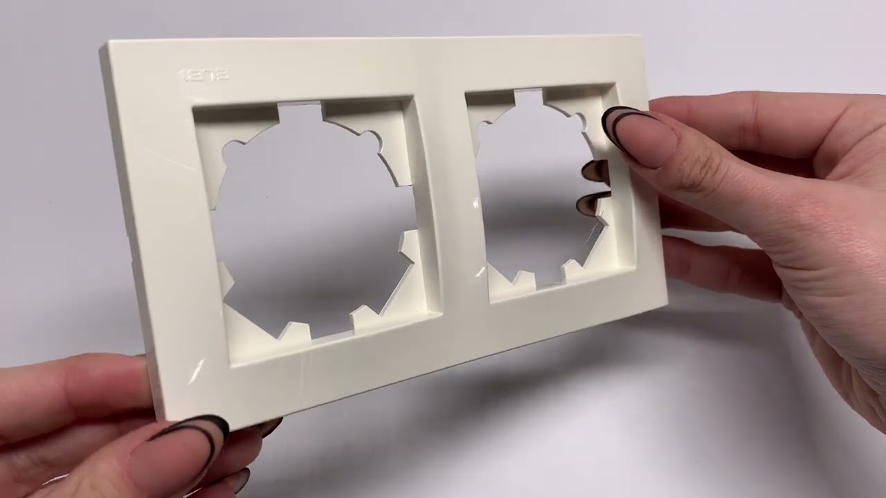 Рамка двойная ELBI VEGA белый (510-010200-226)