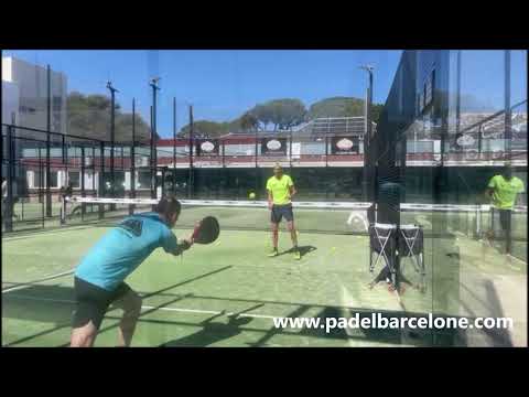 Jean-Noël stage de Padel à Barcelone