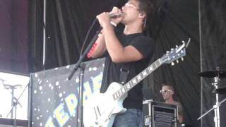 Stephen Jerzak - Next Level & Let Your Heart Do The Talking live at Carson Warped Tour 2011