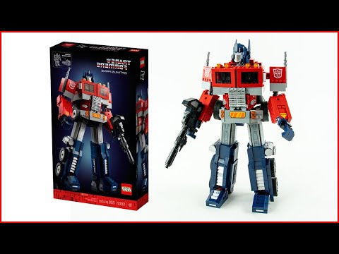 Vidéo LEGO Creator 10302 : Optimus Prime (Transformers)