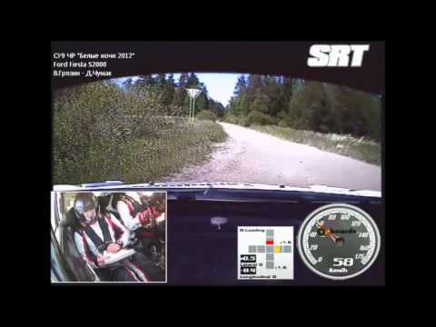 Vasily Gryazin - Dmitry Chumak. White Nights 2012 rally. SS9