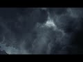 Dark Clouds Thunderstorms Sky Background Premium Video Footage 4K