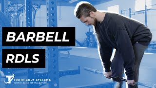 How To Do Barbell RDLs | Build Hamstrings & Posterior Chain Strength