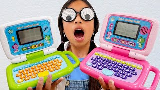 Wendy & Ellie Learns Funny Tricks and Science Experiments | Learn to Have Fun