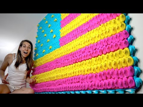 I Make Art with 1,200 Peeps