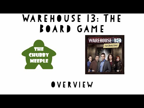 A Chubby Meeple Overview of Warehouse 13: The Board Game