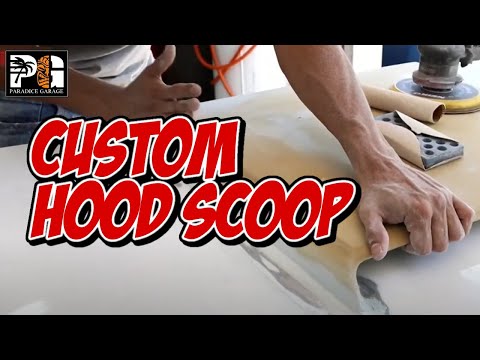 How-To CUSTOM BODY WORK and Install Hood Scoop on Any Car! Part 2