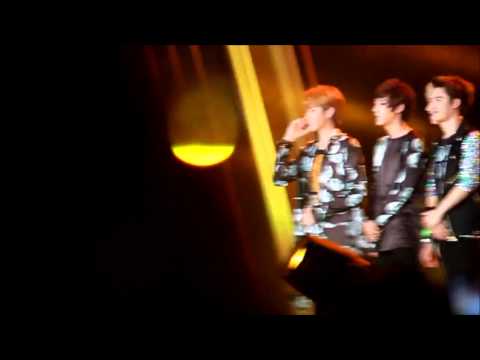 【EXOCN】130115 EXO - Kris 金唱片得獎感言