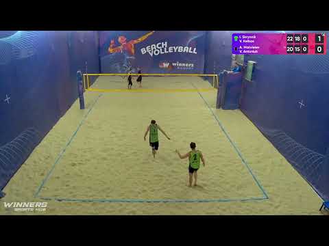 08:45 I.Skrynnik / V.Kelbas - A.Matvieiev / V.Antoniuk | Winners Beach Volleyball