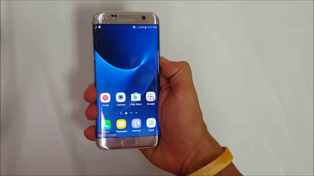 How To Get Samsung Galaxy S7 Edge In Out Of Safe Mode Safe