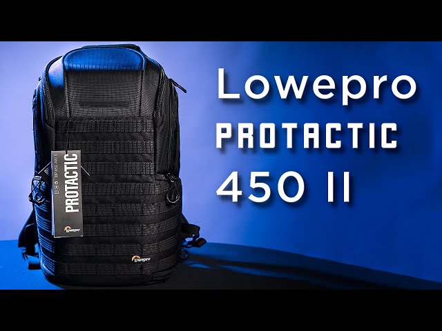 Vídeo relacionado con Lowepro ProTactic BP 450 AW III, versión Actual Mochila para Cámara, Acceso 4 Puntos, Bolsa Profesional Cámara, DSLR/Dron/Sin Espejo, Portátil hasta 16", Protector Lluvia, Videógrafo, Volumen 28L
