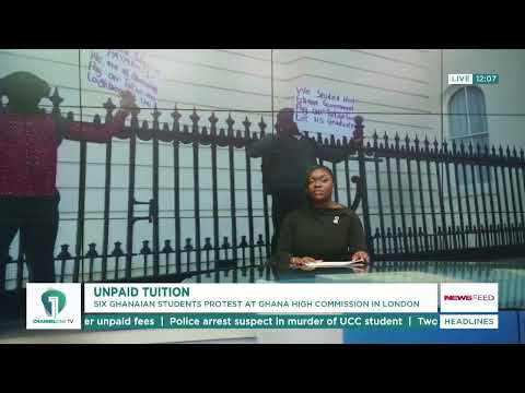 Ghanaian Students Protest in London Over Unpaid Tuition and Stipends | News Feed
