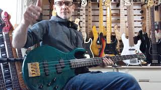 Video thumbnail for Pedulla MVP4 Preshipment test by Bass Japan Direct