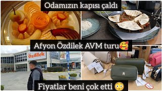 ÖZDİLEK AVM TURU FİYATLAR HİÇ BENLİK DEĞİL 😳 ODAMIZIN KAPISI ANSIZIN ÇALDI HİÇ B