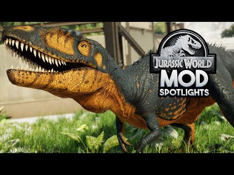 A GOOD CARCHARO?! Incredible New Skins & Model! | Jurassic World: Evolution Mod Spotlight