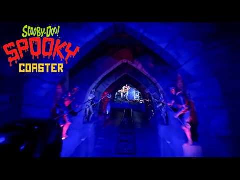 Scooby-Doo Spooky Coaster POV (2025) - Warner Bros Movie World Australia
