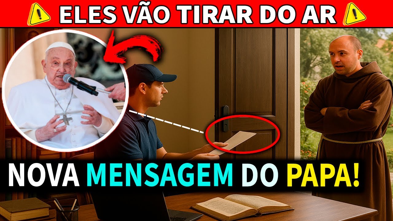 A Mensagem MAGNÍFICA que o Papa Francisco deixou a Frei Gilson teve uma CONDIÇÃO que o Fez Chorar
