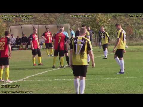Skrót meczu: Iskra Sobów - KS Żupawa (23.10.2022) Klasa "B" / 11.kolejka