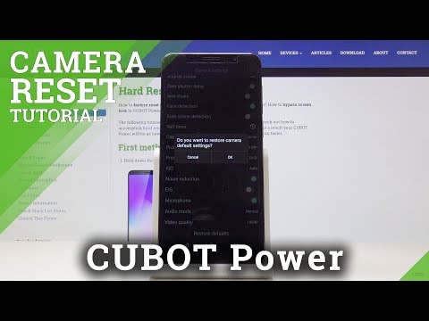 How to Reset Camera in CUBOT Power - Format Camera Settings