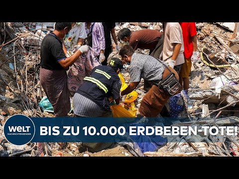 Video Thumbnail: ERDBEBEN IN SÜDOSTASIEN: Trotz Klopfgeräuschen unter Trümmern – Hoffnung auf Überlebende schwindet!