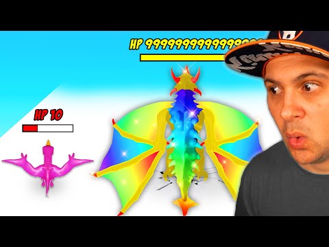 I Upgraded Dragons TOO FAR In Monster Catch Run! - YouTube